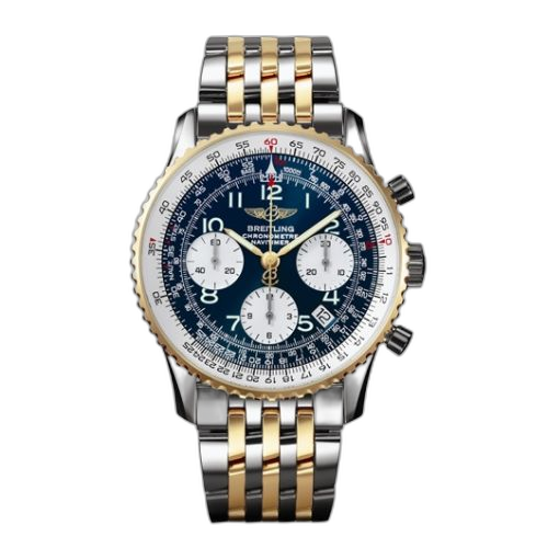[D2332212/C587] Navitimer Two Tone / Blue Arabic