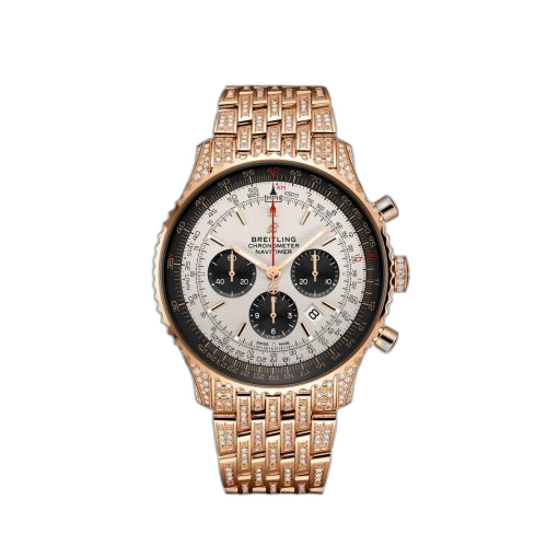 [RB0127721G1T1] Navitimer 01 46 Red Gold / Diamondworks