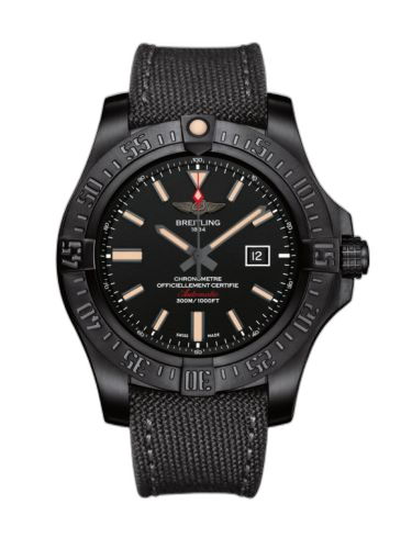 [V1731010.BD12.100W] Avenger Blackbird 48 Black Titanium / Volcano Black / Military