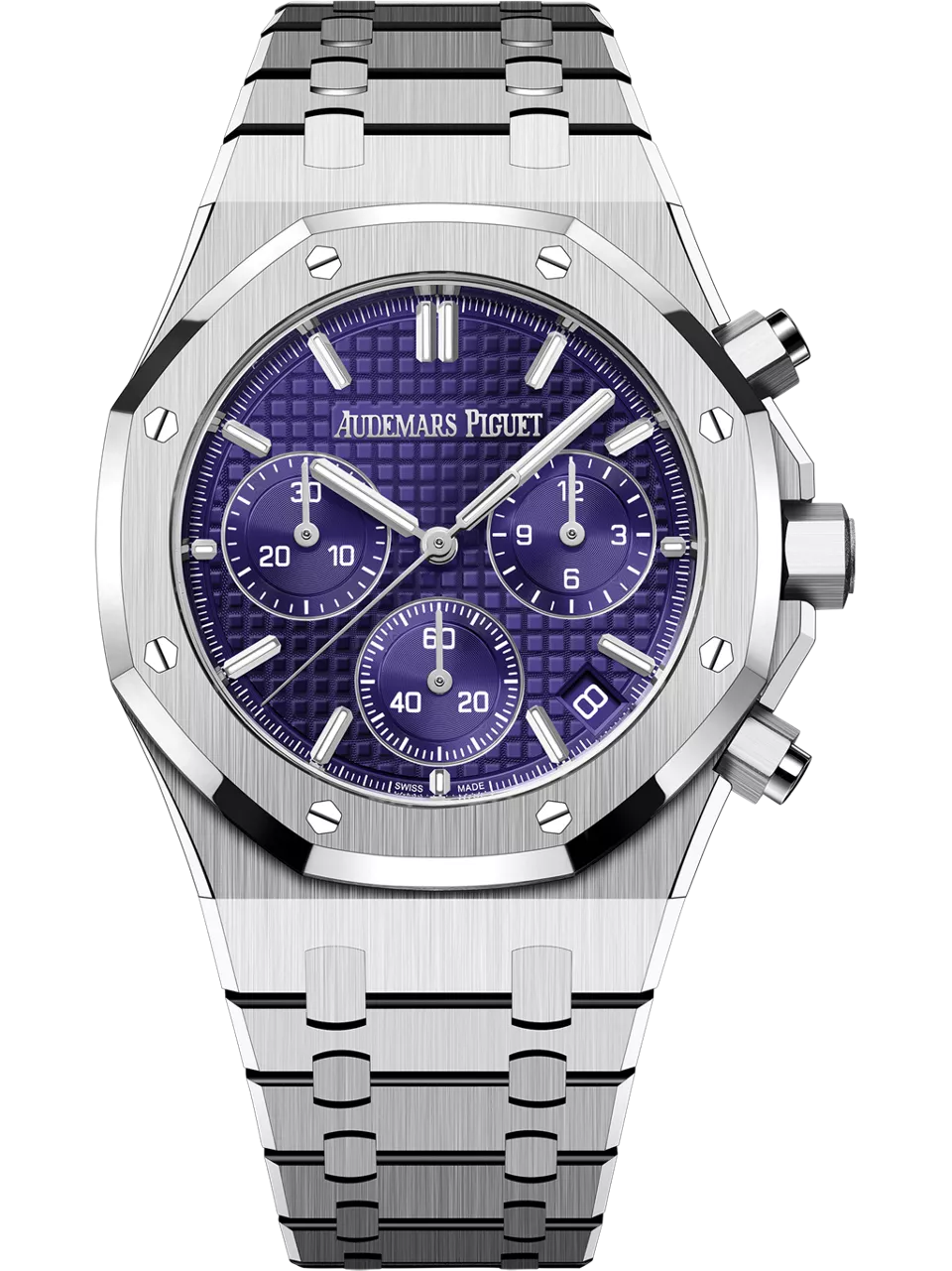 Royal Oak Chronograph 41 White Gold / Purple