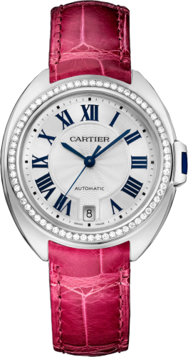Clé de Cartier 35 White Gold / Diamonds / Red