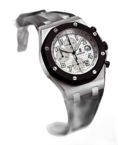 Royal Oak OffShore 25940 Chronograph Rubberclad Stainless Steel / Silver