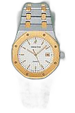 Royal Oak 15000 Date Stainless Steel / Yellow Gold / White