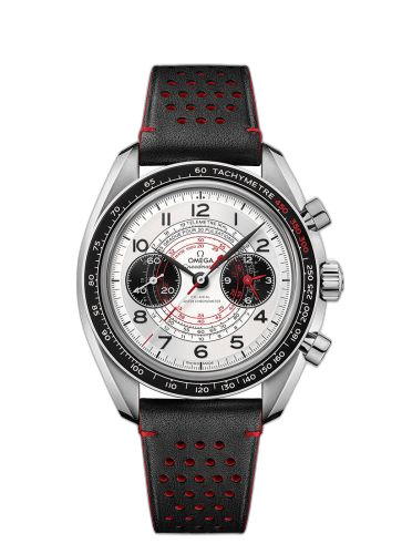 Speedmaster Chronoscope Master Chronometer Stainless Steel / Silver / Calf
