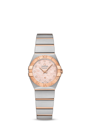 Constellation Quartz 24 Stainless Steel / Red Gold / Pink MOP