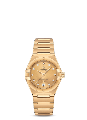 Constellation Manhattan 29 Co-Axial Master Chronometer Yellow Gold / Champagne