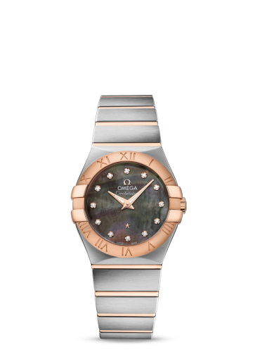 Constellation Quartz 27 Brushed Stainless Steel / Red Gold / Tahiti MOP