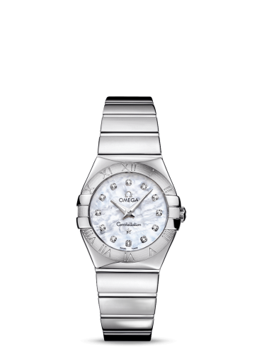 Constellation Quartz 27 Polished Stainless Steel / MOP
