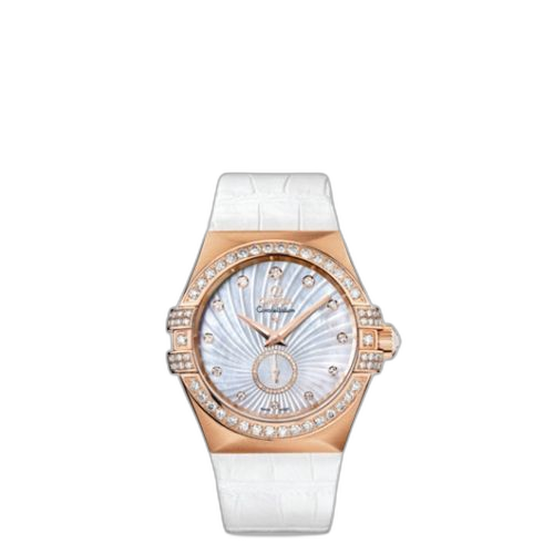 Constellation Co-Axial 35 Small Seconds Red Gold / Diamond / MOP Supernova