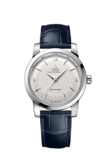 Seamaster 1948 Central Seconds Stainless Steel / Silver / Leather