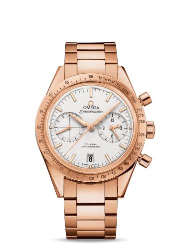 Speedmaster 57 Co-Axial Red Gold / Silver / Bracelet
