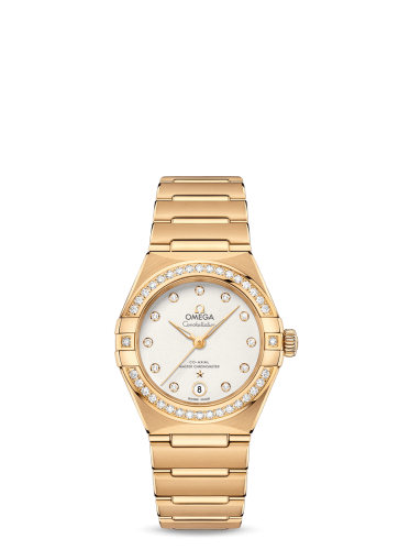 Constellation Manhattan 29 Co-Axial Master Chronometer Yellow Gold / Silver /Diamond