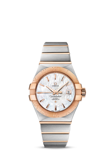 Constellation Co-Axial 31 Stainless Steel / Red Gold / MOP