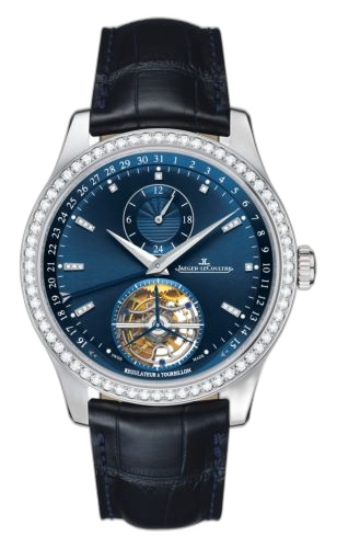 Master Tourbillon White Gold / Diamond / Blue / Alligator