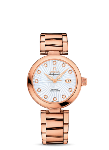 LadyMatic Co-Axial 34 Red Gold / MOP / Bracelet