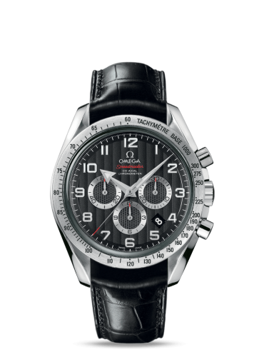 Speedmaster Broad Arrow 44.25 Stainless Steel / Black Stripes