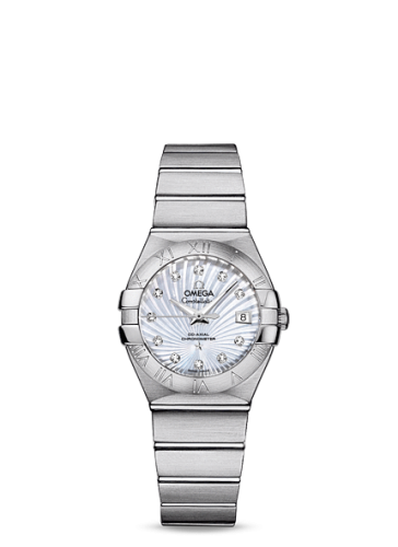 Constellation Co-Axial 27 Brushed Stainless Steel / MOP Supernova