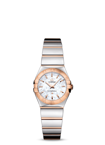 Constellation Quartz 24 Polished Stainless Steel / Red Gold / MOP