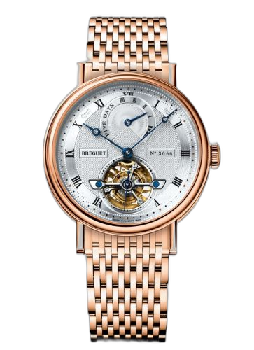 Tourbillon Five Days Rose Gold / Silver / Bracelet