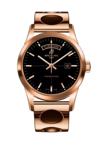 Transocean Day & Date Red Gold / Black / Racer