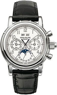 Perpetual Calendar Split Seconds Chronograph 5004 White Gold / White Arabic