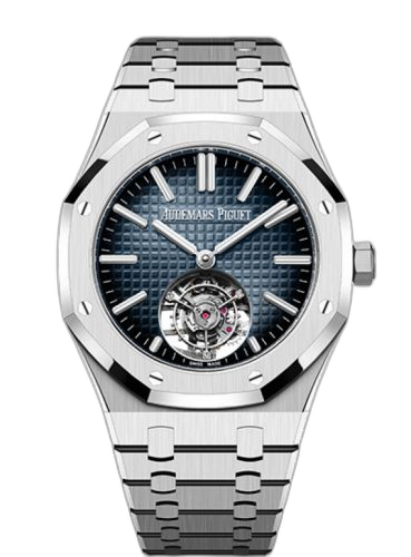 Royal Oak Self-Winding Flying Tourbillon Stainless Steel / Blue