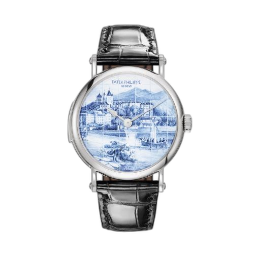Tourbillon Minute Repeater 5538 White Gold / Old Views of Geneva