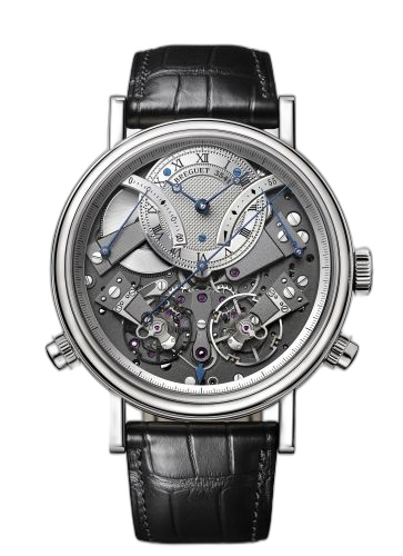 Tradition 7077 Chronographe Indépendant White Gold
