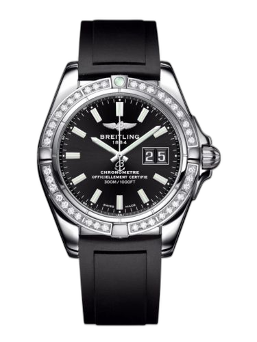 Galactic 41 Stainless Steel / Diamond / Onyx Black / Rubber