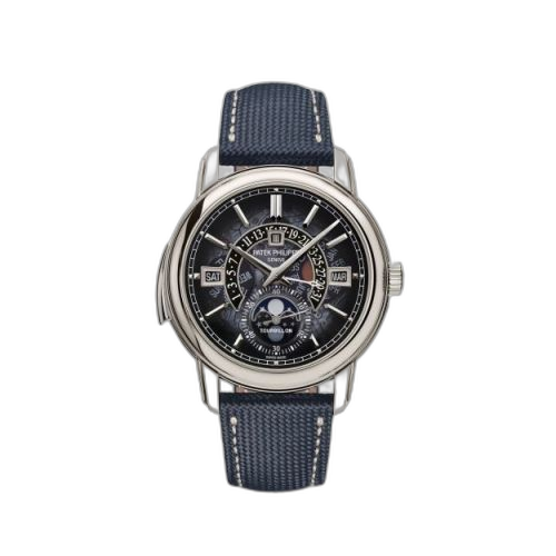 Tourbillon Minute Repeater Perpetual Calendar 5316 Platinum / Blue Sapphire