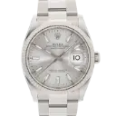 Rolex Datejust 36 Stainless Steel / Fluted / Silver / Oyster