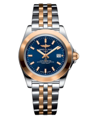 Galactic 32 Sleek Edition Stainless Steel / Rose Gold / Horizon Blue / Bracelet