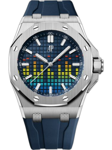 [15600TI.OO.A343CA.01] Royal Oak Offshore Selfwinding Music Edition Titanium / Blue
