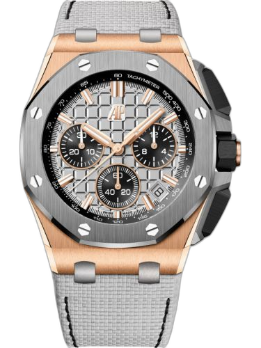 [26420OI.OO.A015VE.01] Royal Oak Offshore 43 Pink Gold - Titanium / Grey