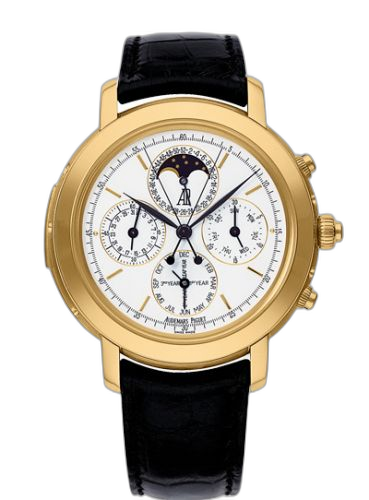 [25866BA.OO.D002CR.01] Jules Audemars 25866 Grande Complication Yellow Gold / White