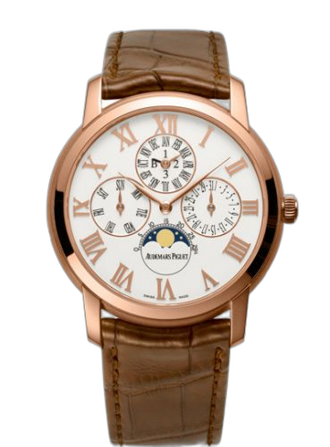 [26391OR.00.D088CR.01] Jules Audemars Dragon Perpetual Calendar Pink Gold / White