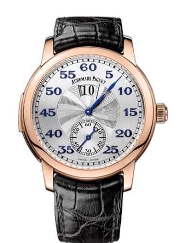 [26151OR.OO.D002CR.02] Jules Audemars Minute Repeater Jumping Hours Pink Gold / Silver
