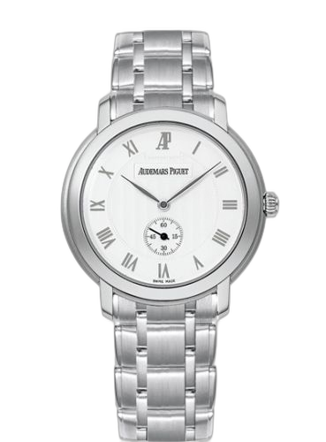 [15155BC.OO.1229BC.01] Jules Audemars Small Seconds White Gold / Silver / Bracelet