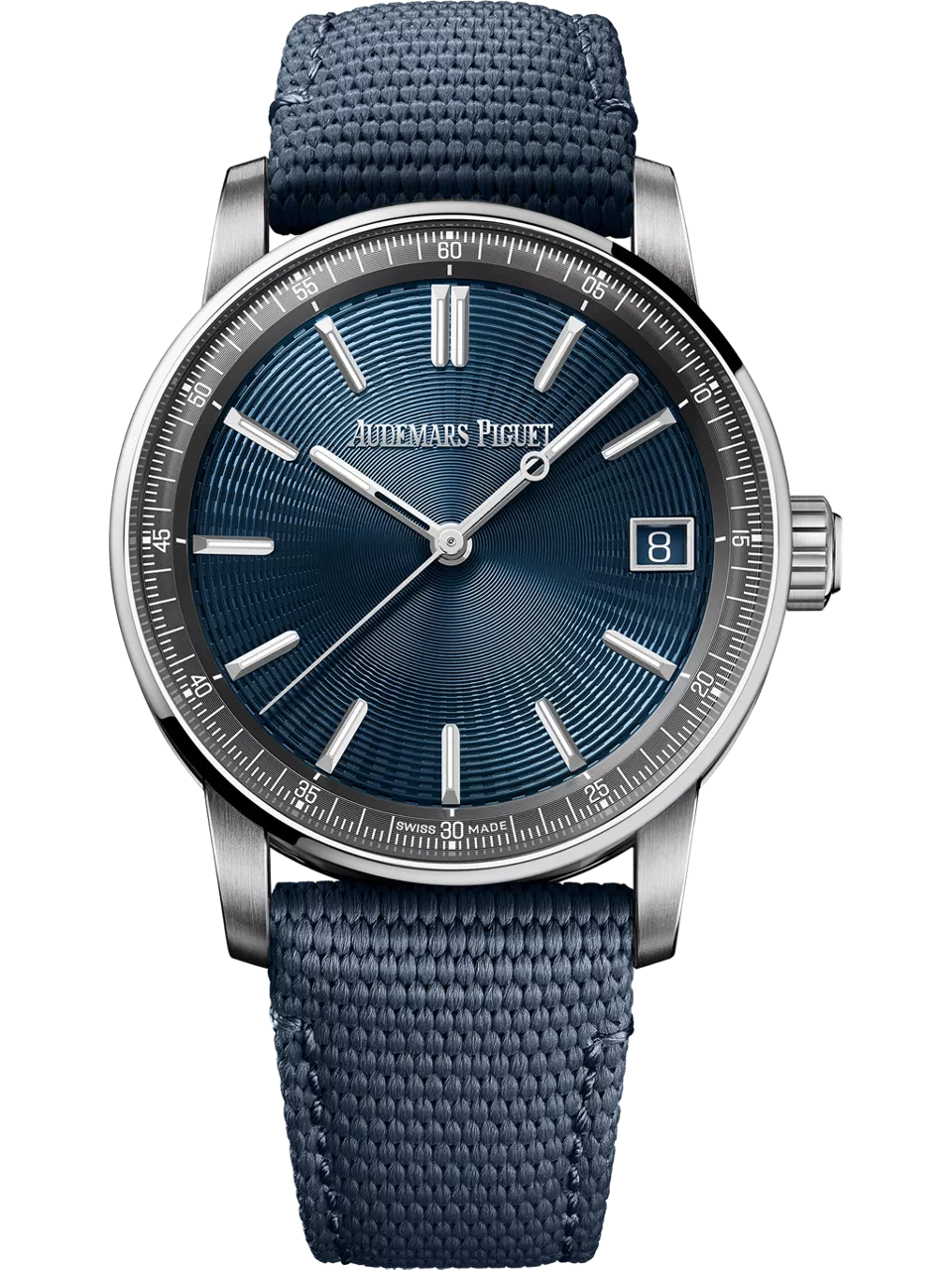 [15210ST.OO.A348KB.01] CODE 11.59 Automatic Stainless Steel / Blue / Fabric