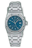 [15000ST.OO.0789ST.06] Royal Oak 15000 Date Stainless Steel / Blue