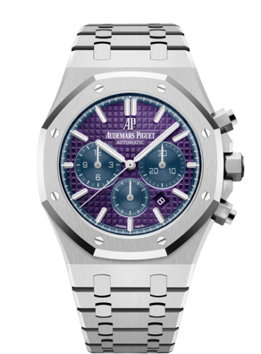 [26338PT.OO.1220PT.01] Royal Oak Chronograph 41 Platinum / One Night for One Drop
