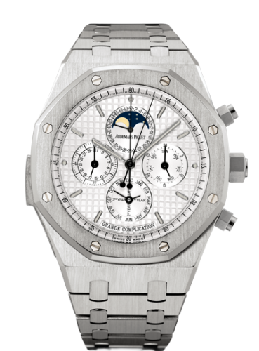 [25865BC.OO.1105BC.04] Royal Oak Grande Complication White Gold / Silver