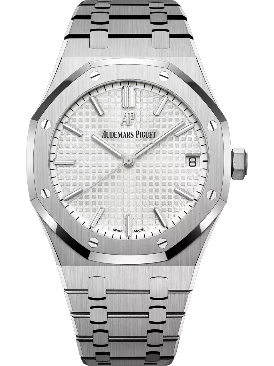 [15500ST.OO.1220ST.04] Royal Oak 15500 Stainless Steel / Silver