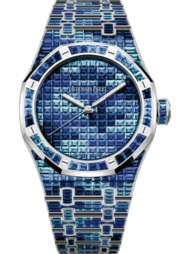 [15514BC.YY.1284BC.04] Royal Oak Self-Winding 41 Blue Camouflage