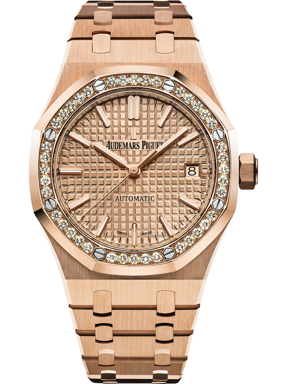 [15451OR.ZZ.1256OR.03] Royal Oak 15451 Selfwinding Pink Gold / Pink
