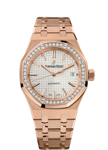 [15451OR.ZZ.1256OR.01] Royal Oak 15451 Selfwinding Pink Gold / Silver
