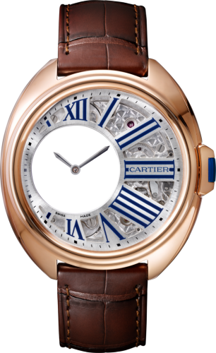 [WHCL0002] Clé de Cartier 41 Mysterious Hours Pink Gold
