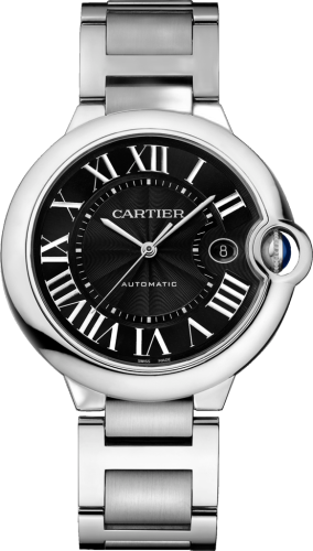 [W6920042] Ballon Blue de Cartier 42 Automatic Stainless Steel / Black / Bracelet