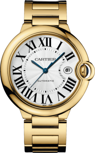 [W69005Z2] Ballon Blue de Cartier 42 Automatic Yellow Gold / Silver / Bracelet