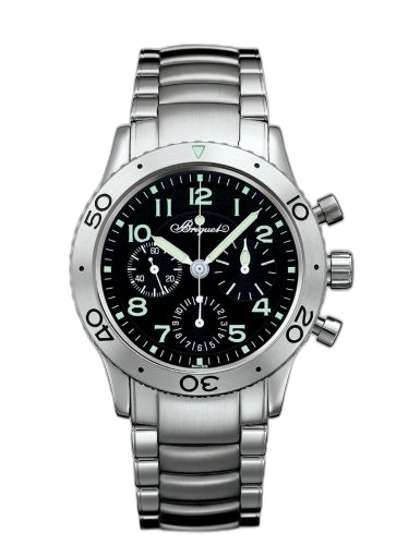 [3800ST/92/SW9] Type XX Stainless Steel / Black / Bracelet